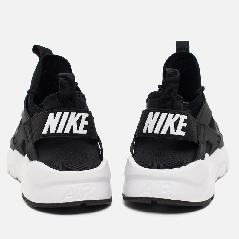 nike huarache run ultra black and white