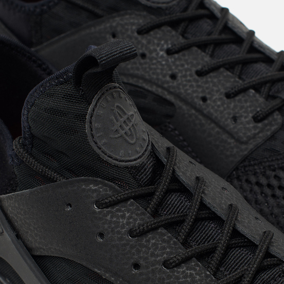 Мужские кроссовки Nike Air Huarache Run Ultra BR Triple Black