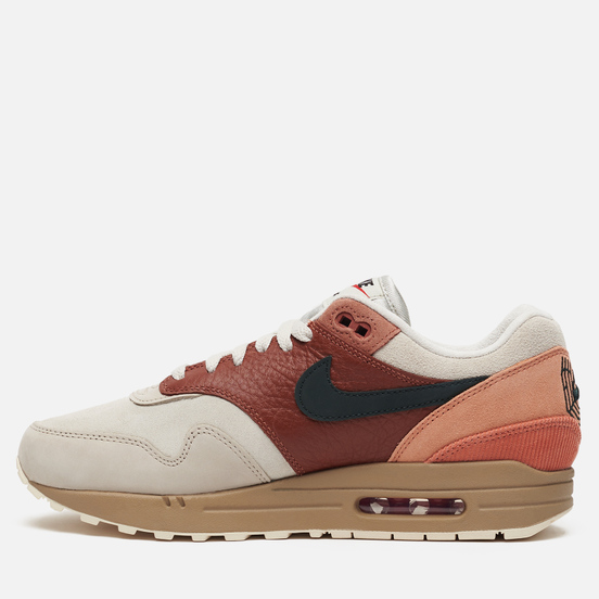 Мужские кроссовки Nike Air Max 1 City Pack Red Bark/Khaki/Terra Blush/Dusty Peach