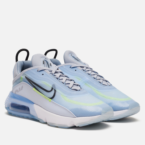 Мужские кроссовки Nike Air Max 2090 Ice Blue/Black/Laser Orange/White