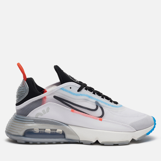 Мужские кроссовки Nike Air Max 2090 White/Black/Pure Platinum/Bright Crimson