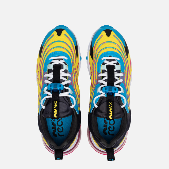 Мужские кроссовки Nike Air Max 270 React ENG Laser Blue/White/Anthracite/Watermelon