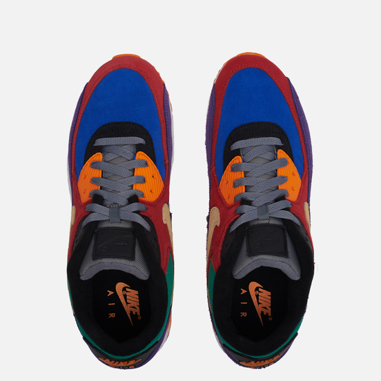 Мужские кроссовки Nike Air Max 90 Viotech QS University Red/Pale Vanilla/Hyper Grape