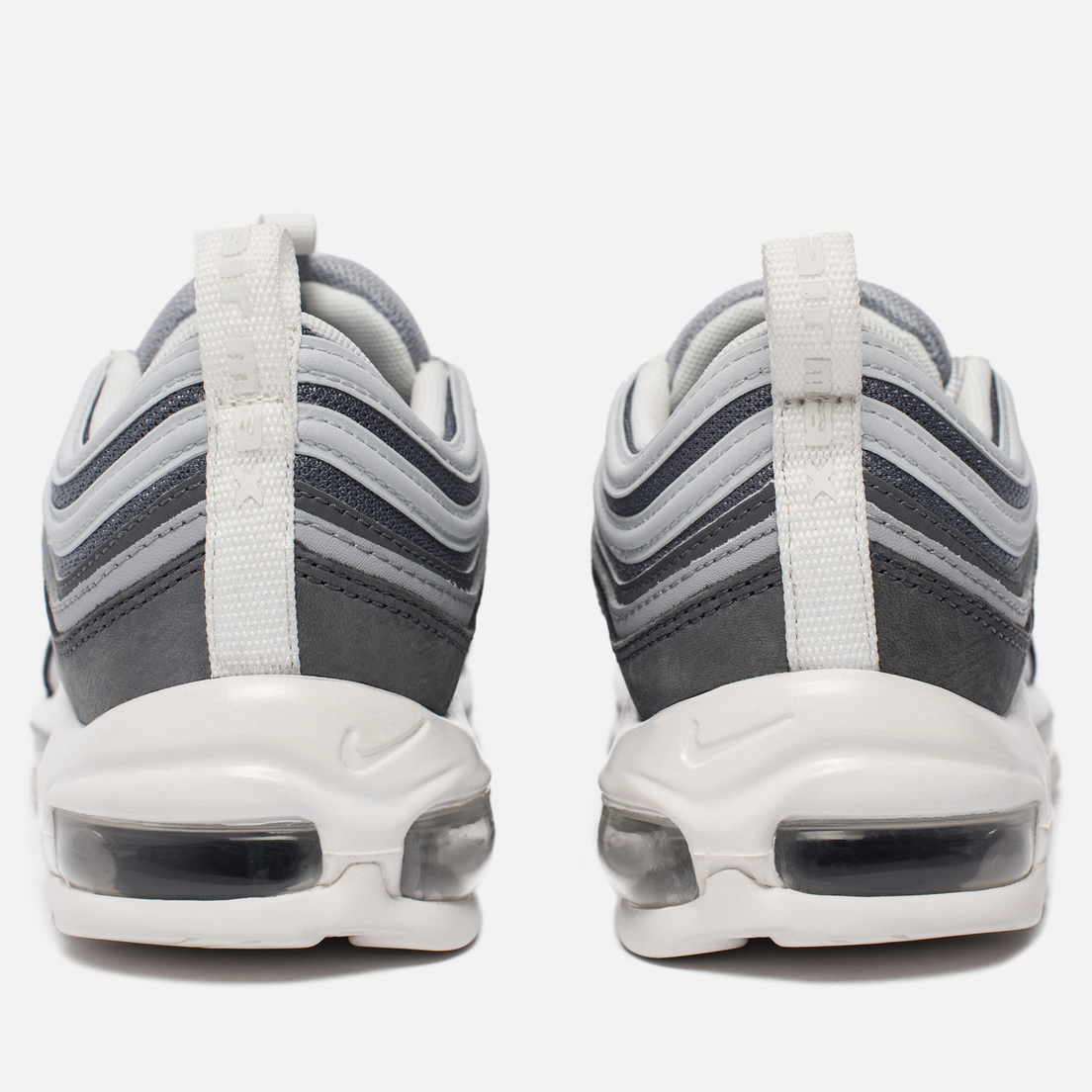 Nike air max '97 - men's white/wolf grey/black best sale