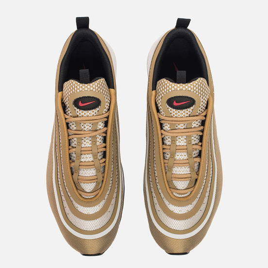 Мужские кроссовки Nike Air Max 97 Ultra '17 Metallic Gold/University Red/Black/White