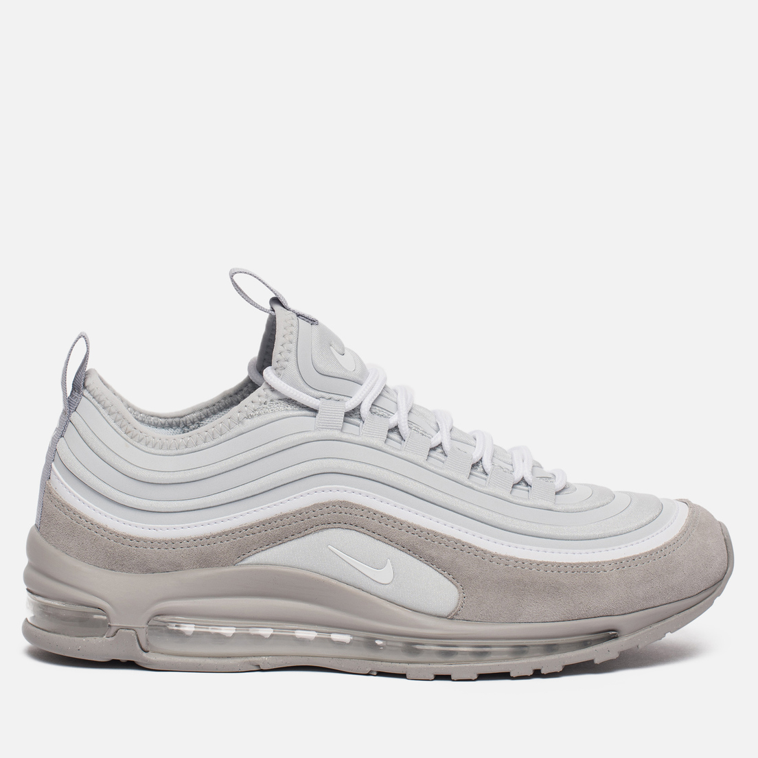 Nike air max 97 ultra '17 velvet trainers in grey hotsell