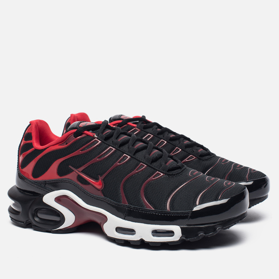 Мужские кроссовки Nike Air Max Plus Black/University Red/Team Red/White