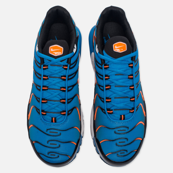 Мужские кроссовки Nike Air Max Plus Blue/White/Total Orange