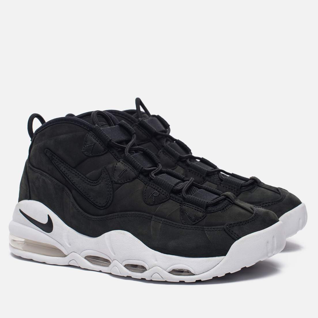 nike air max uptempo black