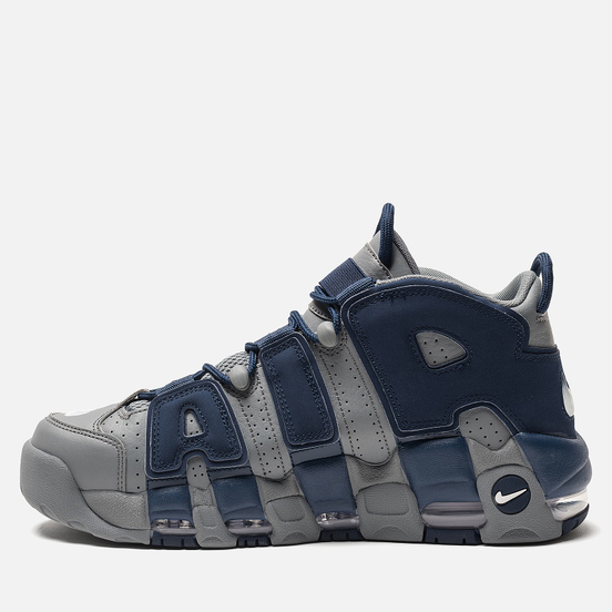 Мужские кроссовки Nike Air More Uptempo '96 Cool Grey/White/Midnight Navy