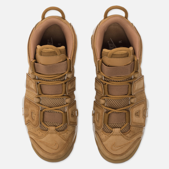 Мужские кроссовки Nike Air More Uptempo '96 Premium Flax/Flax/Gum Light Brown
