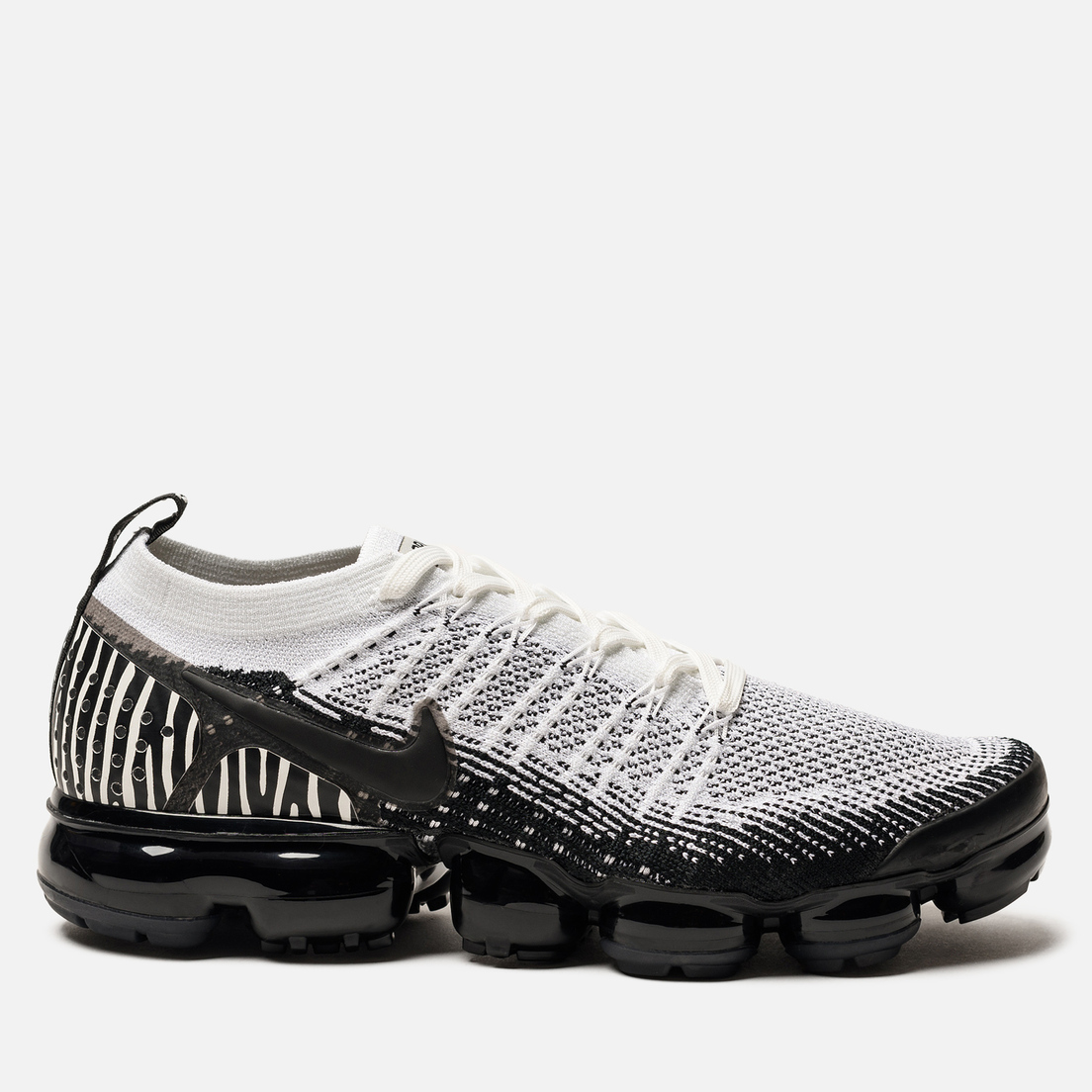 vapormax flyknit 2 white and black