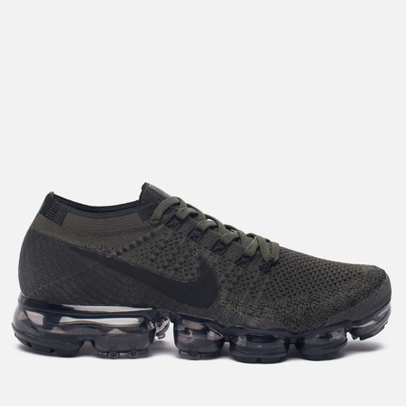 Мужские кроссовки Nike Air Vapormax Flyknit Midnight Fog/Cargo Khaki/Desert Moss