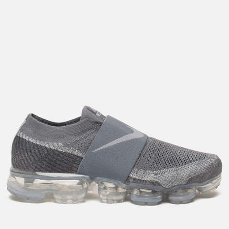 Мужские кроссовки Nike Air Vapormax Flyknit Moc Cool Grey/Hot Punch/White/Wolf Grey