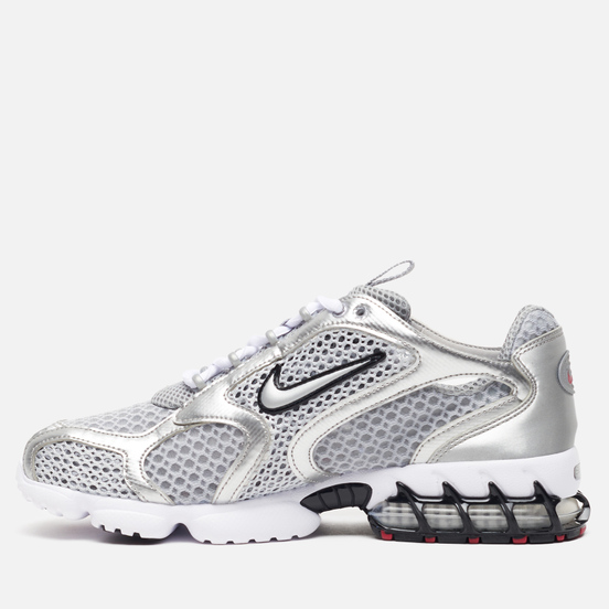 Мужские кроссовки Nike Air Zoom Spiridon Cage 2 Light Smoke Grey/Metallic Silver