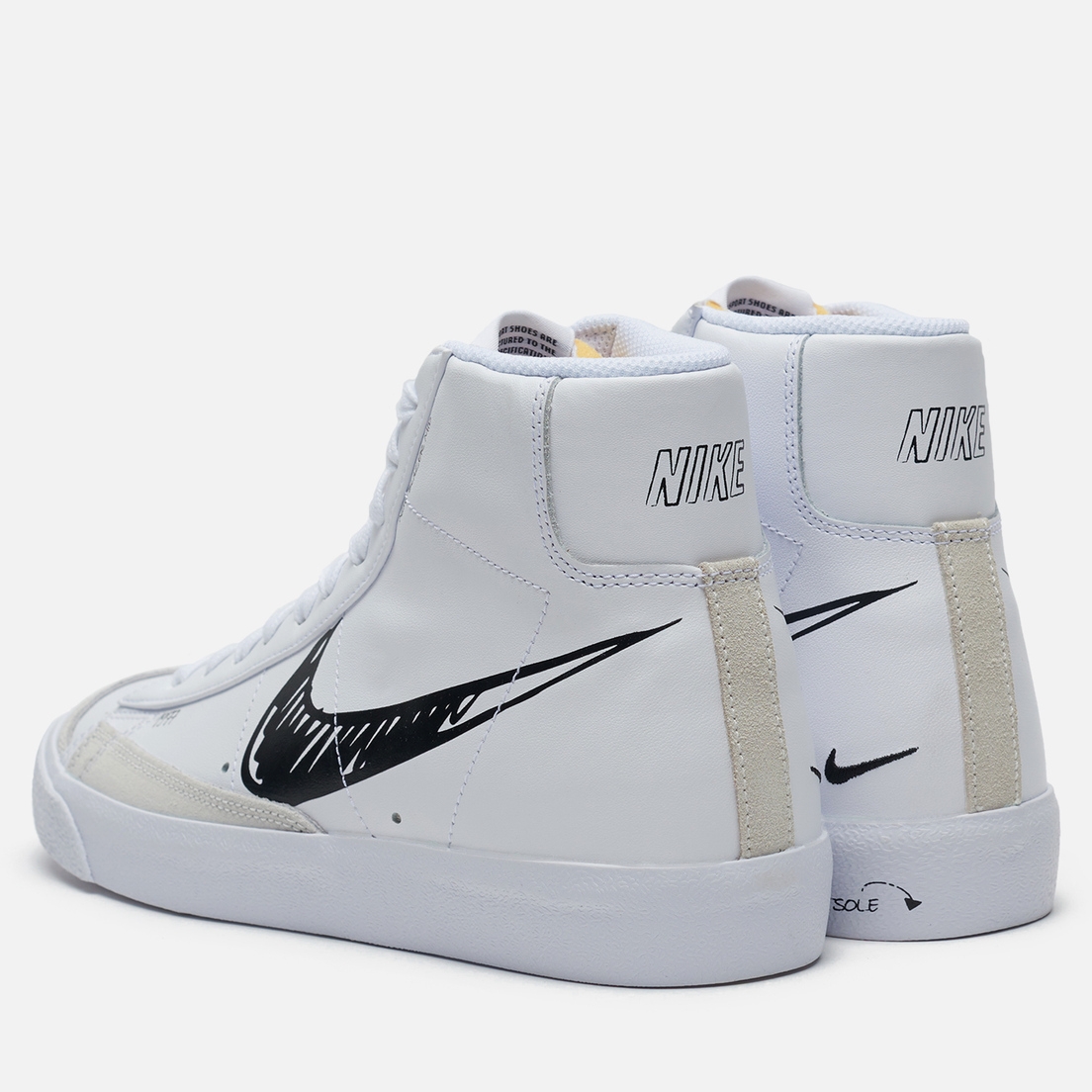 Nike Мужские кроссовки Blazer Mid Vintage 77 Sketch Pack