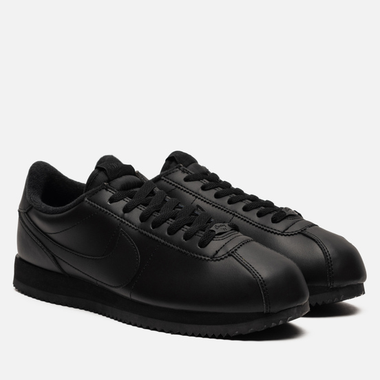 Nike cortez leather premium black gum deals