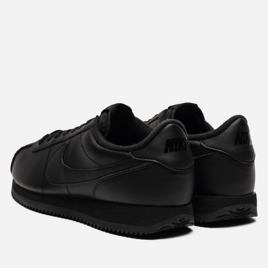 Мужские кроссовки Nike Cortez Basic Leather Black/Black/Anthracite