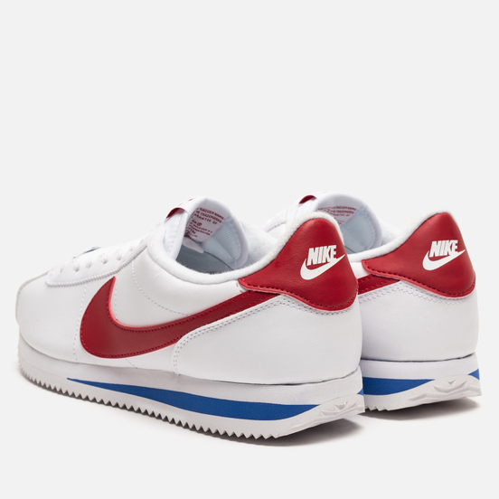 Мужские кроссовки Nike Cortez Basic Leather White/Varsity Red/Varsity Royal