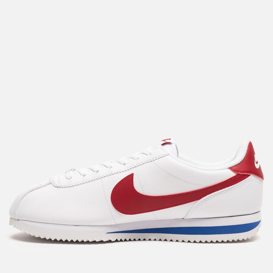 Мужские кроссовки Nike Cortez Basic Leather White/Varsity Red/Varsity Royal