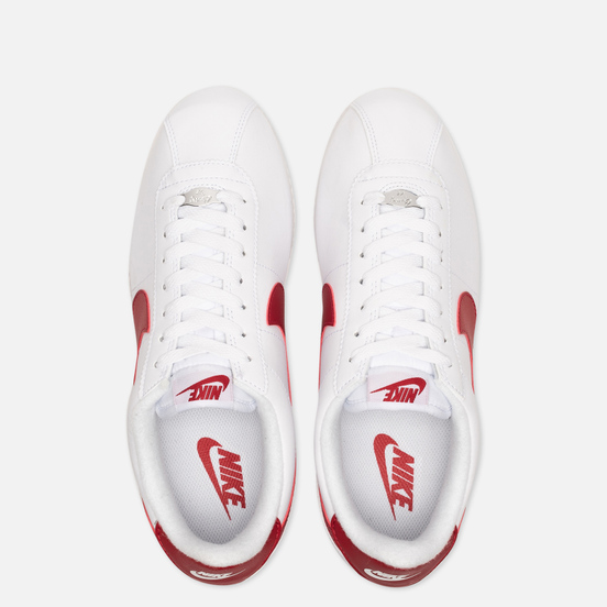 Мужские кроссовки Nike Cortez Basic Leather White/Varsity Red/Varsity Royal