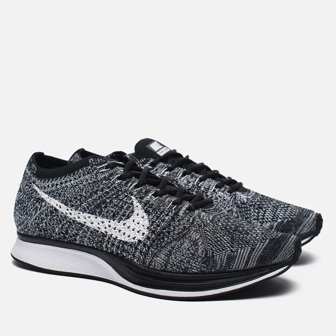 Nike Кроссовки Flyknit Racer Oreo 2.0