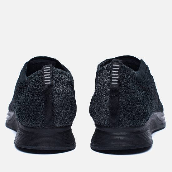 Мужские кроссовки Nike Flyknit Racer Triple Black