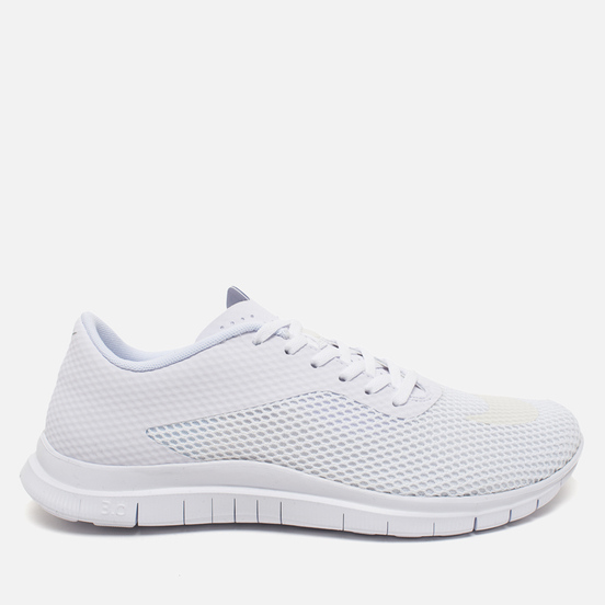 Мужские кроссовки Nike Free Hypervenom Low White/Metallic Silver