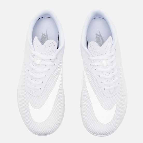 Мужские кроссовки Nike Free Hypervenom Low White/Metallic Silver
