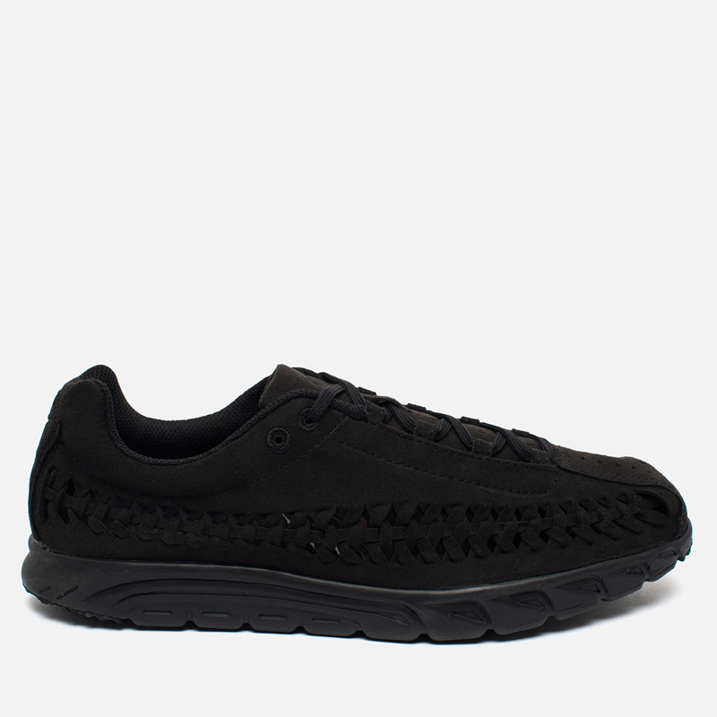 Nike mayfly woven trainers black on sale