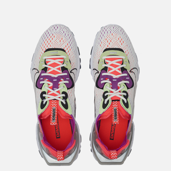 Мужские кроссовки Nike React Vision Summit White/Black/Barely Volt