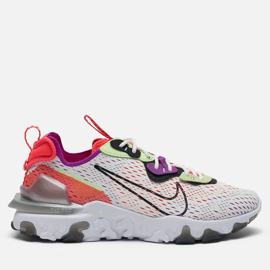 Мужские кроссовки Nike React Vision Summit White/Black/Barely Volt