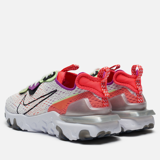 Мужские кроссовки Nike React Vision Summit White/Black/Barely Volt