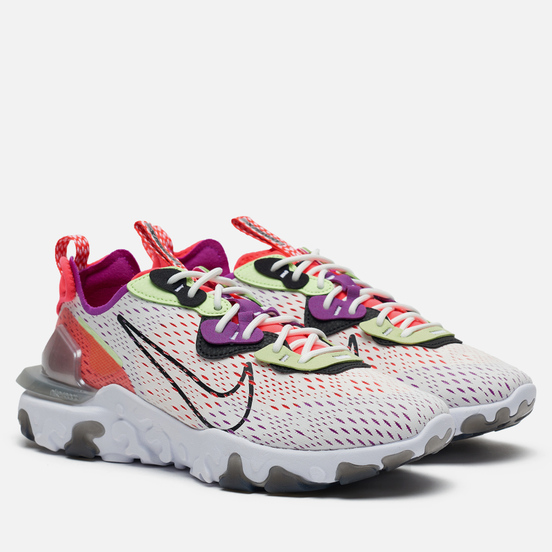 Мужские кроссовки Nike React Vision Summit White/Black/Barely Volt