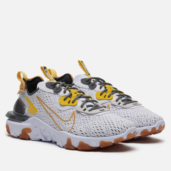 Мужские кроссовки Nike React Vision White/Honeycomb/Iron Grey/Vast Grey