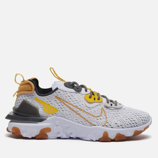 Мужские кроссовки Nike React Vision White/Honeycomb/Iron Grey/Vast Grey