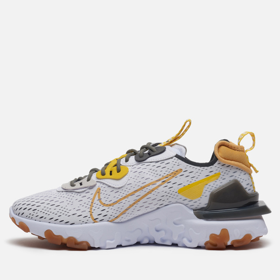Мужские кроссовки Nike React Vision White/Honeycomb/Iron Grey/Vast Grey