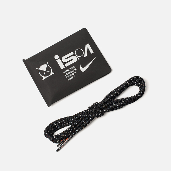 Мужские кроссовки Nike React WR ISPA Black/Metallic Silver/Gunsmoke