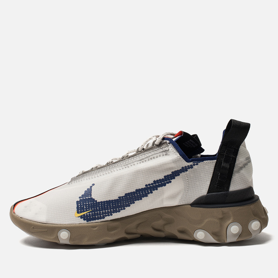 Мужские кроссовки Nike React WR ISPA Summit White/Deep Royal Blue/Khaki/Black
