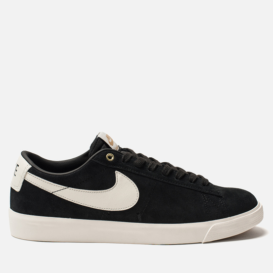 Мужские кроссовки Nike SB Blazer Low GT Black Sail/White