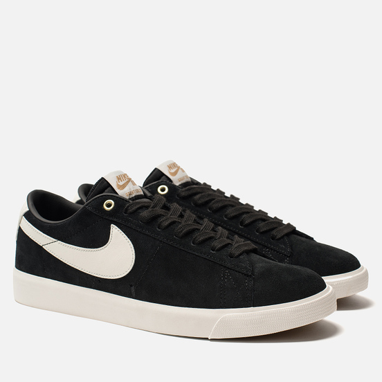 Мужские кроссовки Nike SB Blazer Low GT Black Sail/White