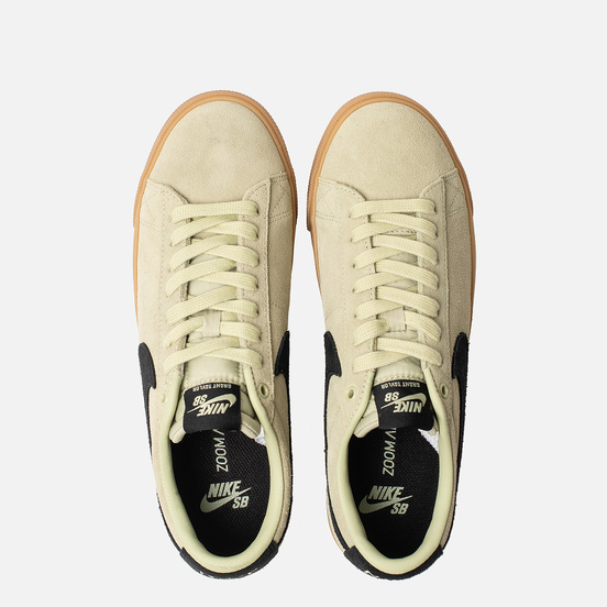 Мужские кроссовки Nike SB Blazer Low GT Olive Aura/Black/Olive Aura