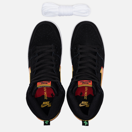 Мужские кроссовки Nike SB Dunk High Pro Truck It Pack Black/University Gold/Team Orange