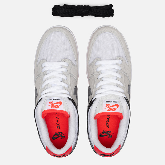Мужские кроссовки Nike SB Dunk Low Pro ISO Neutral Grey/Cool Grey/Black/Infrared