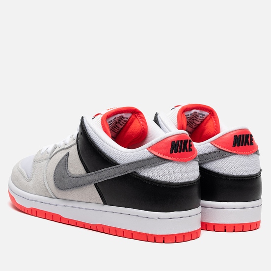 Мужские кроссовки Nike SB Dunk Low Pro ISO Neutral Grey/Cool Grey/Black/Infrared