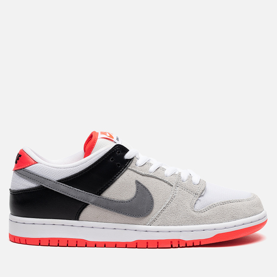 Мужские кроссовки Nike SB Dunk Low Pro ISO Neutral Grey/Cool Grey/Black/Infrared
