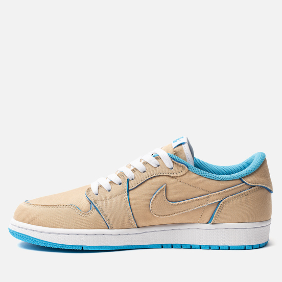 Мужские кроссовки Nike SB x Jordan Air Jordan 1 Low QS Desert Ore/Royal Blue/Dark Powder Blue