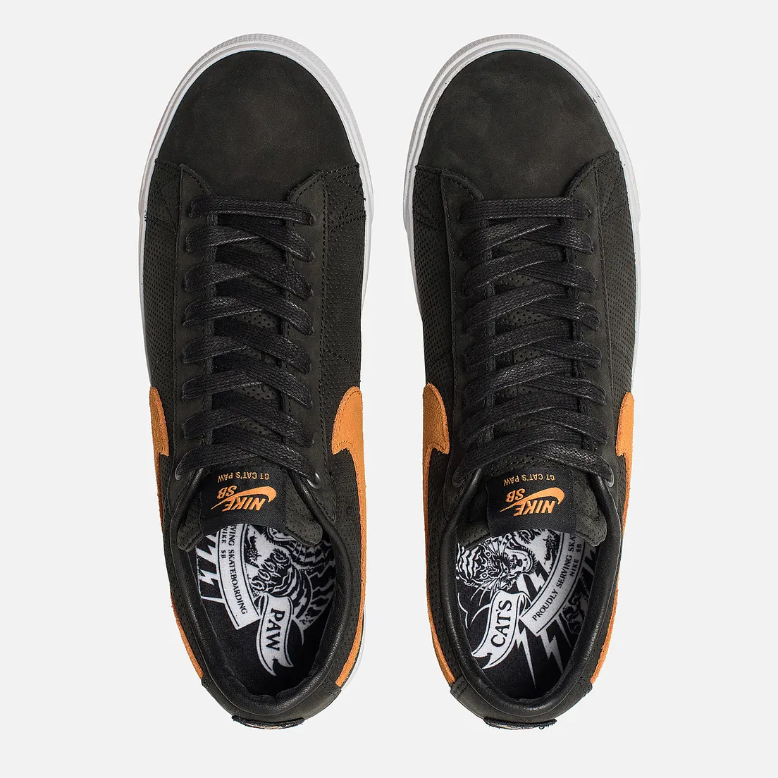 Nike SB Мужские кроссовки Zoom Blazer Low GT QS Cats Paw Saloon