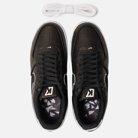Кроссовки Nike x Colin Kaepernick Air Force 1 07 QS Black/Black/White
