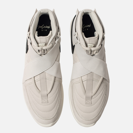 Мужские кроссовки Nike x Fear Of God Air 1 Raid Light Bone/Black/Sail